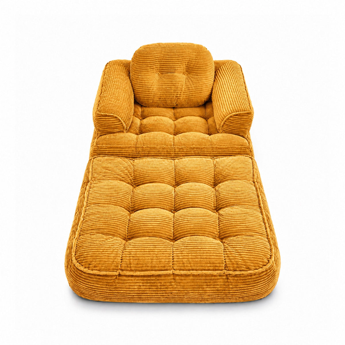 Convertible 2 In 1 Armrest Sofa For Bedroom