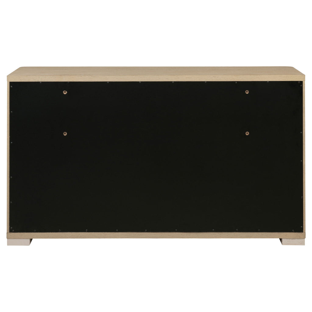 Mirador - 6 Drawer Bedroom Dresser - Natural