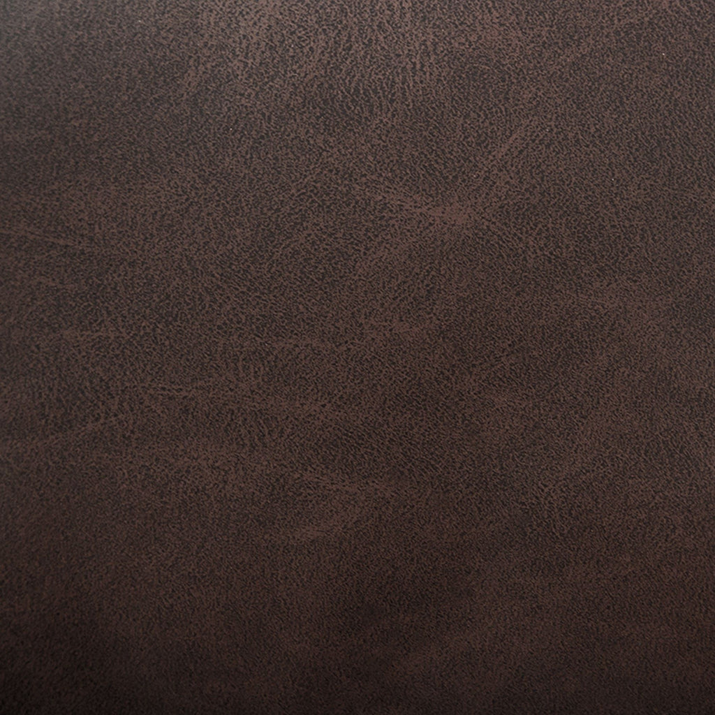 Power Reclining Loveseat With USB Port Leather Upholstered, Built In Cup Holder - Chocolate
