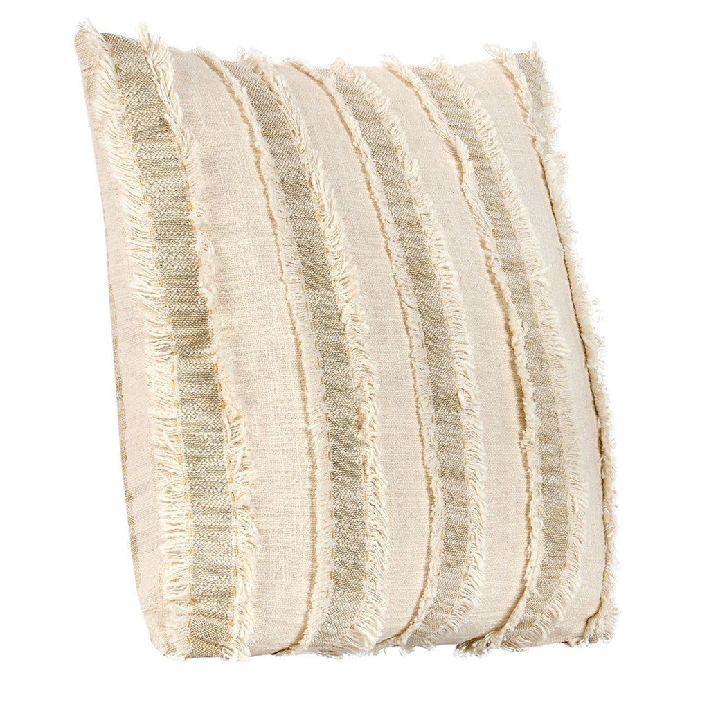 Nenna - 22" x 22" AF Pillow - Natural / Ivory