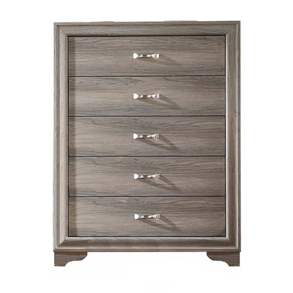 1 Piece Chest With Unique Legs - Natural