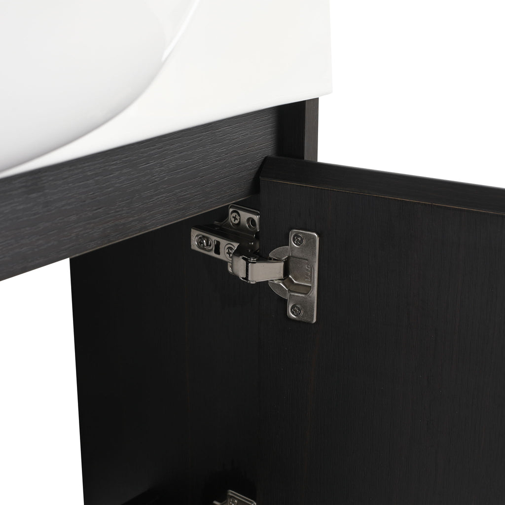 Freestanding Bathroom Vanity With Sink, Soft Close Door