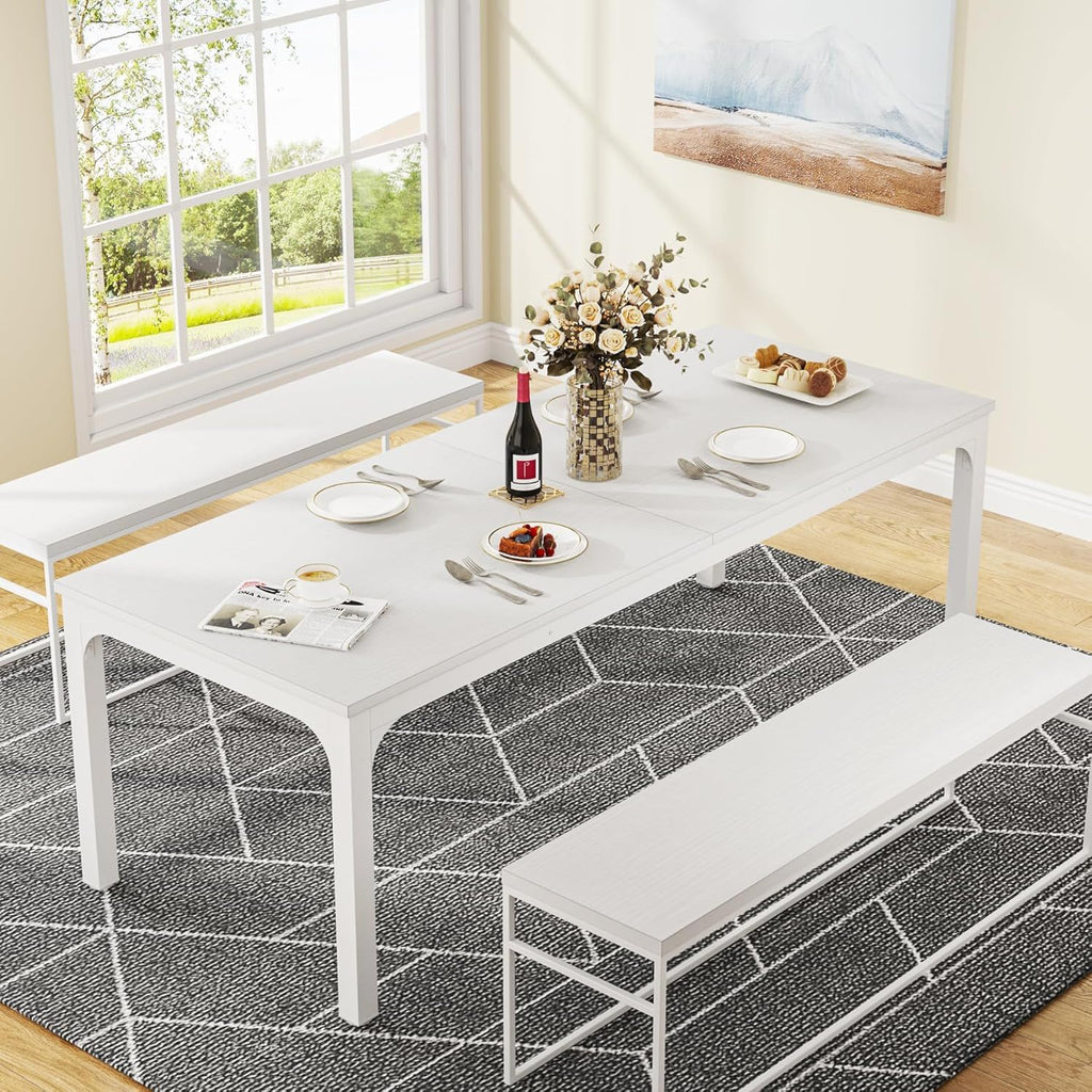 Rectangle Dining Table For 6 - 8 People