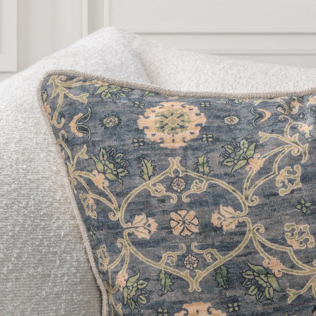 Ira - 22" x 22" Accent Pillow - Blue Sea Multi