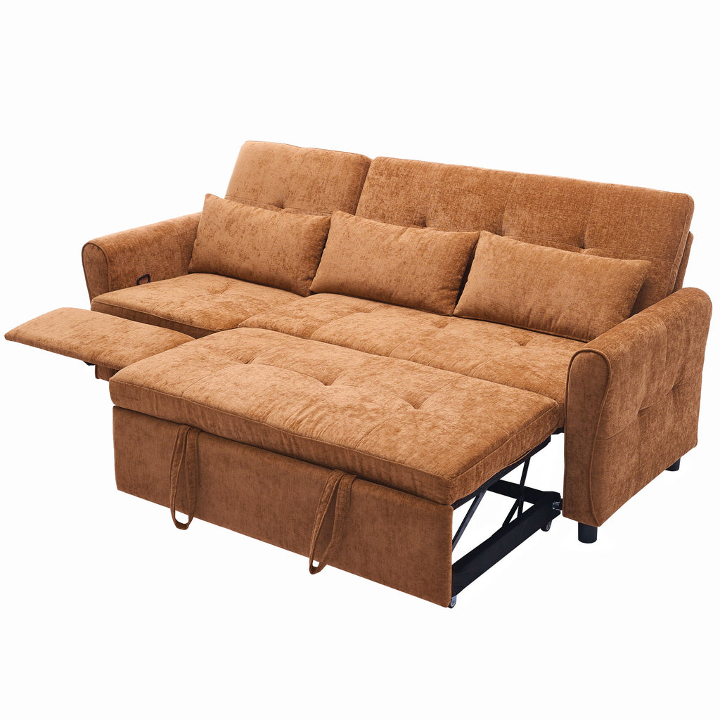 3 Seater Sofa Bed And Reversible Recliner
