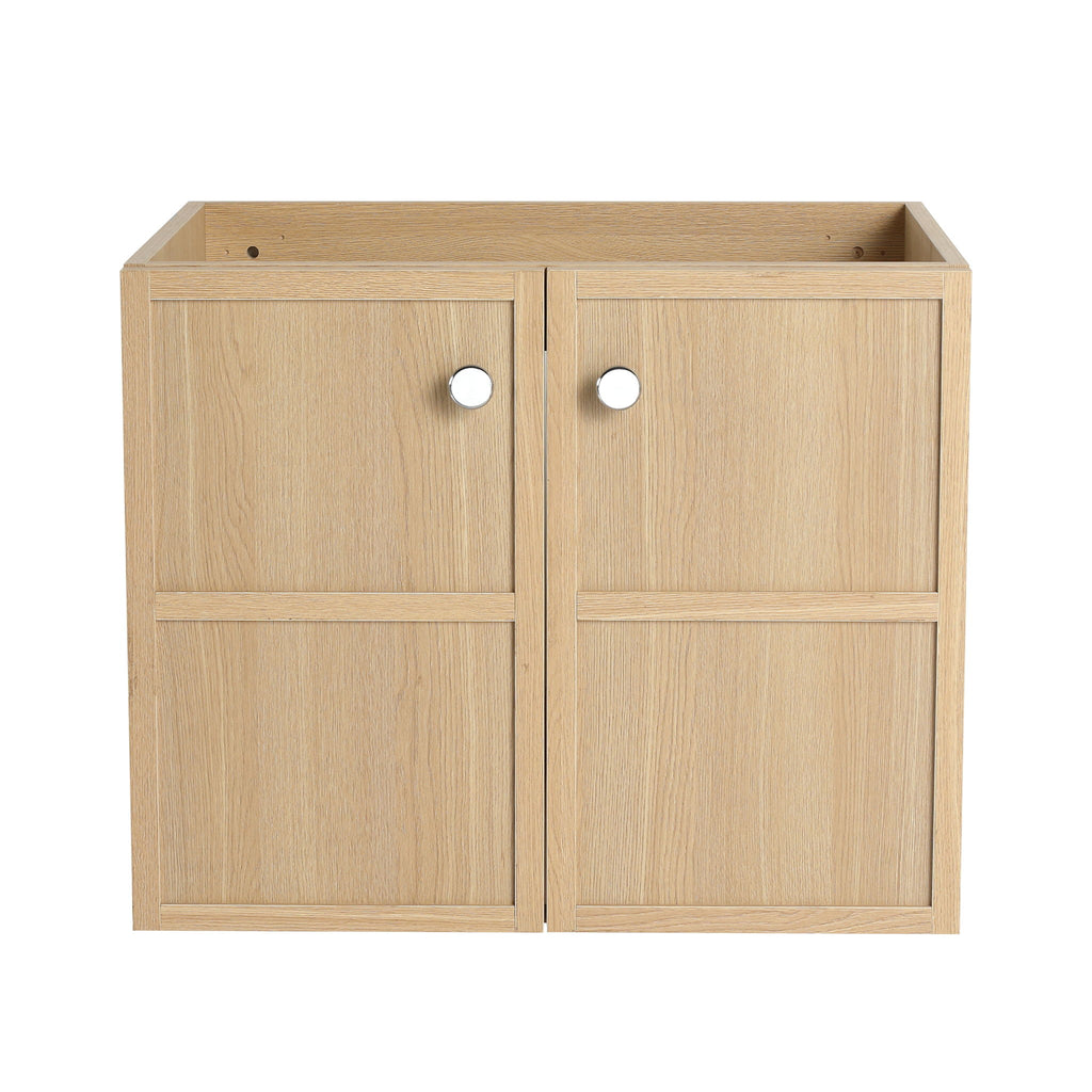 Modern Wall Mounted Bathroom Vanity With Soft Closing Doors