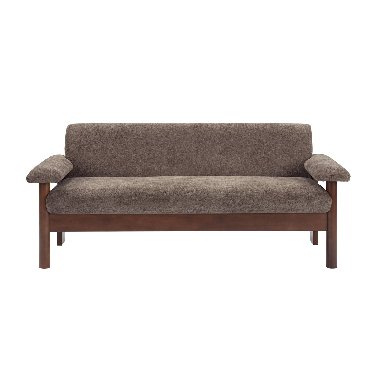 Modern Sofa Couch With Pillow Top Arms