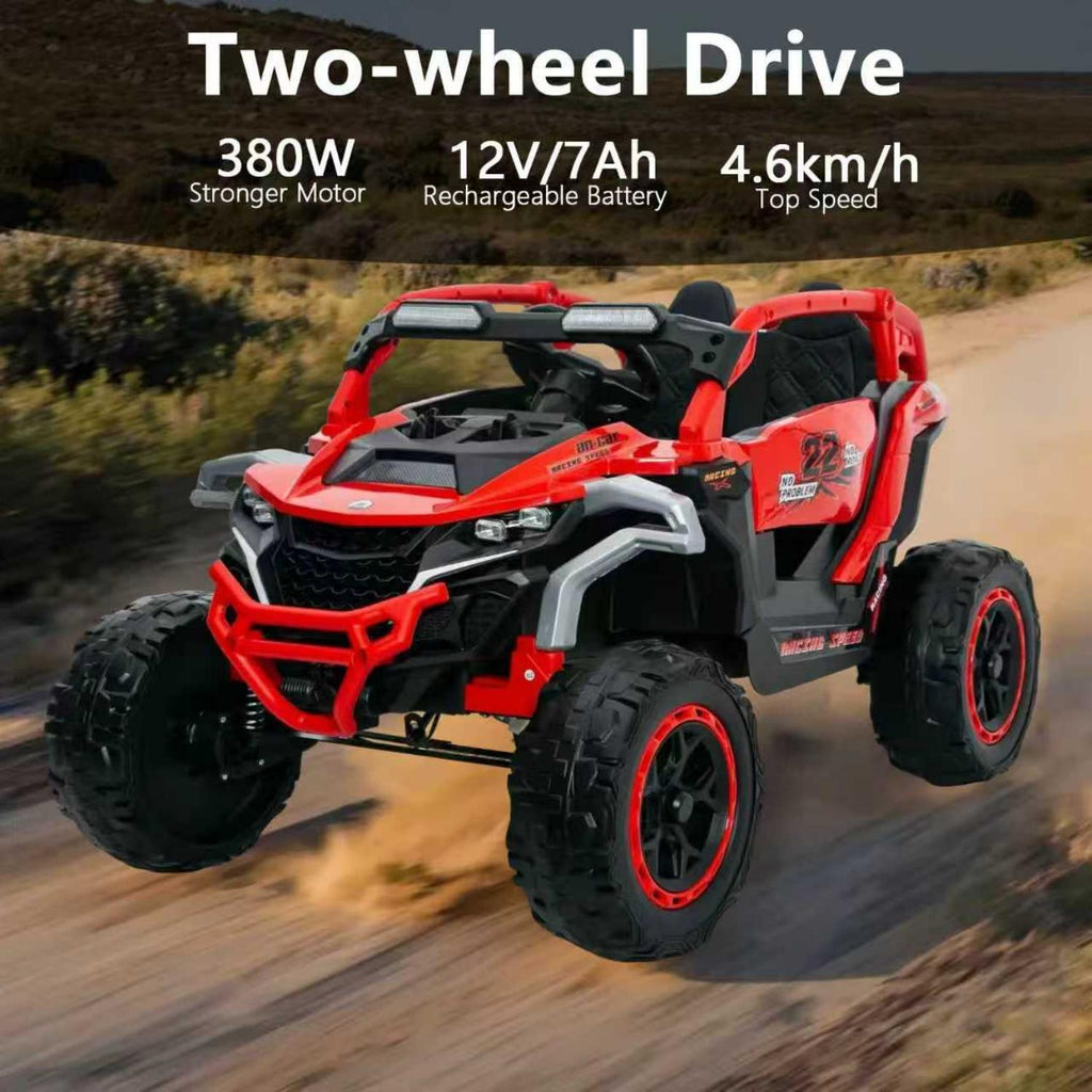 Ride On Kids Electric Truck With Remote Control, Front & Rear Suspension