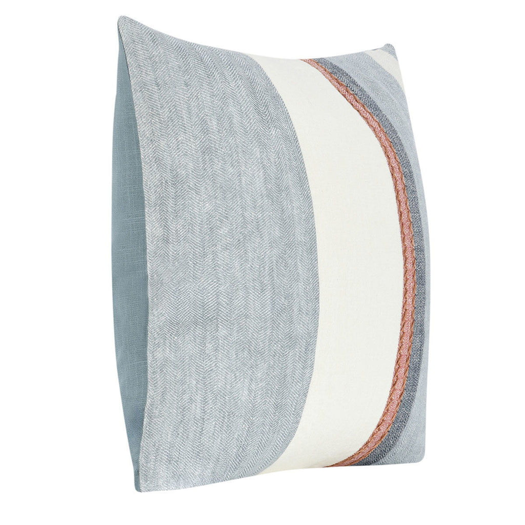 Taylor - BW Pillow - Blue Multi