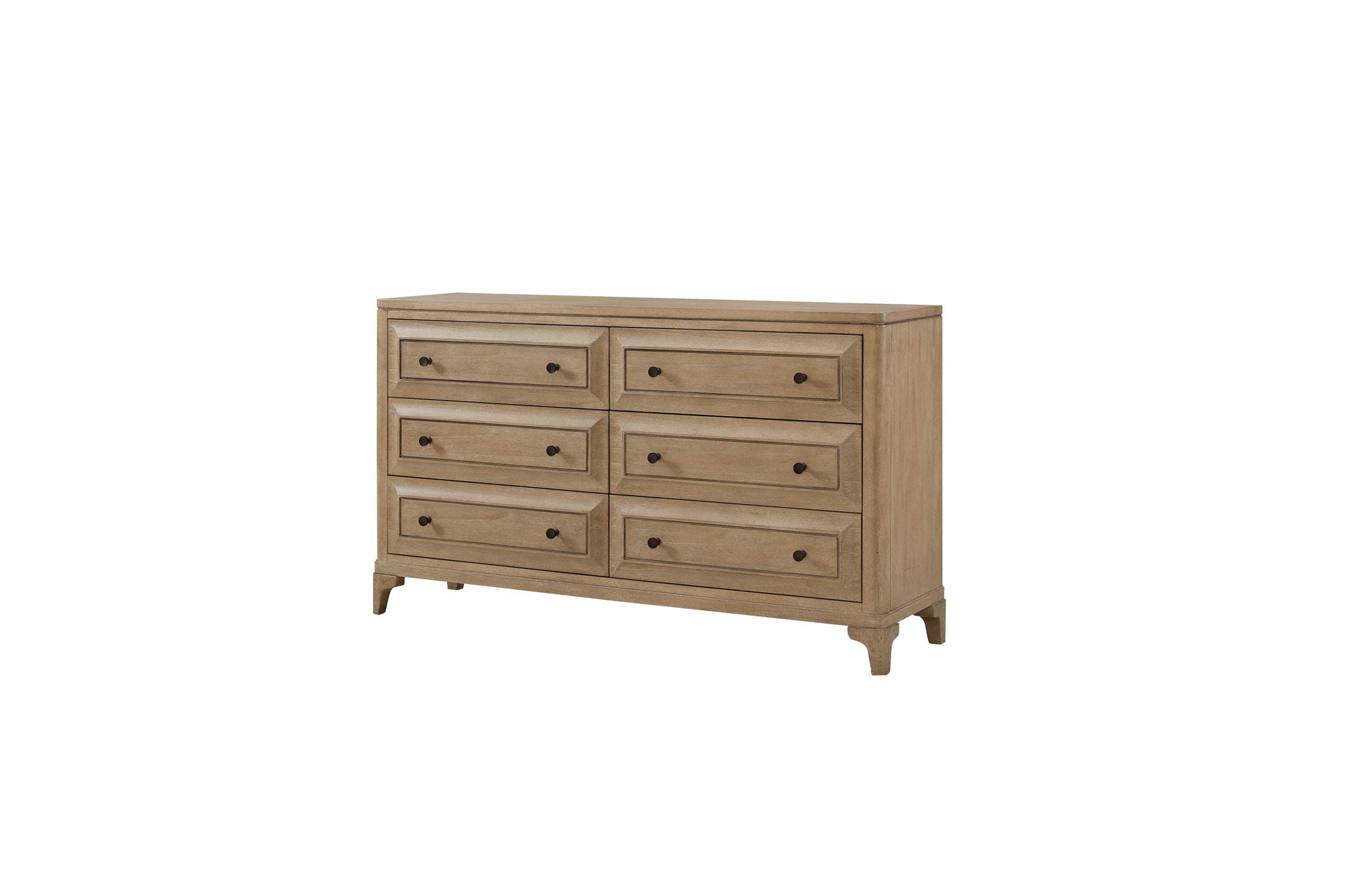 Queen Canopy Bedroom Set With A 2 Drawer Nightstand A Dresser With Poster Mirror And A Door Chest - Sand