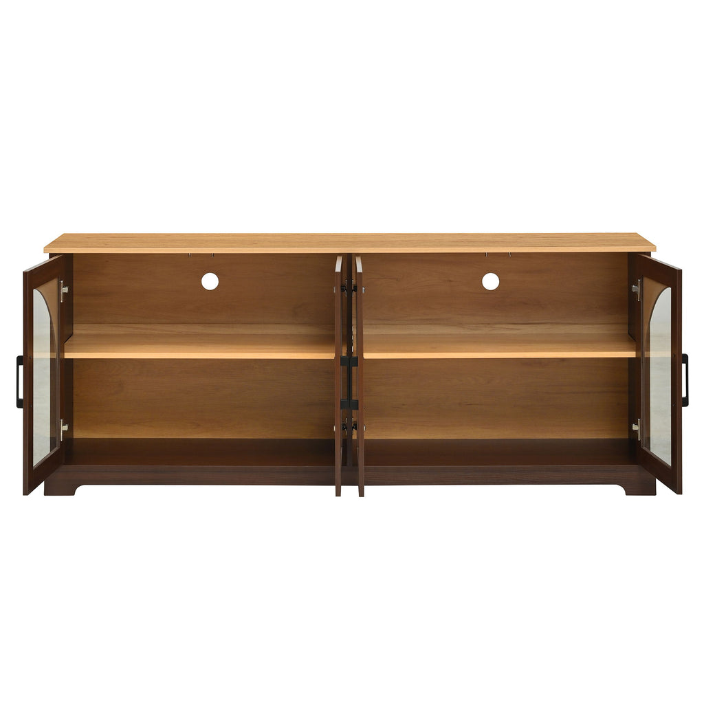 TV Stand With Semi Arched Doors