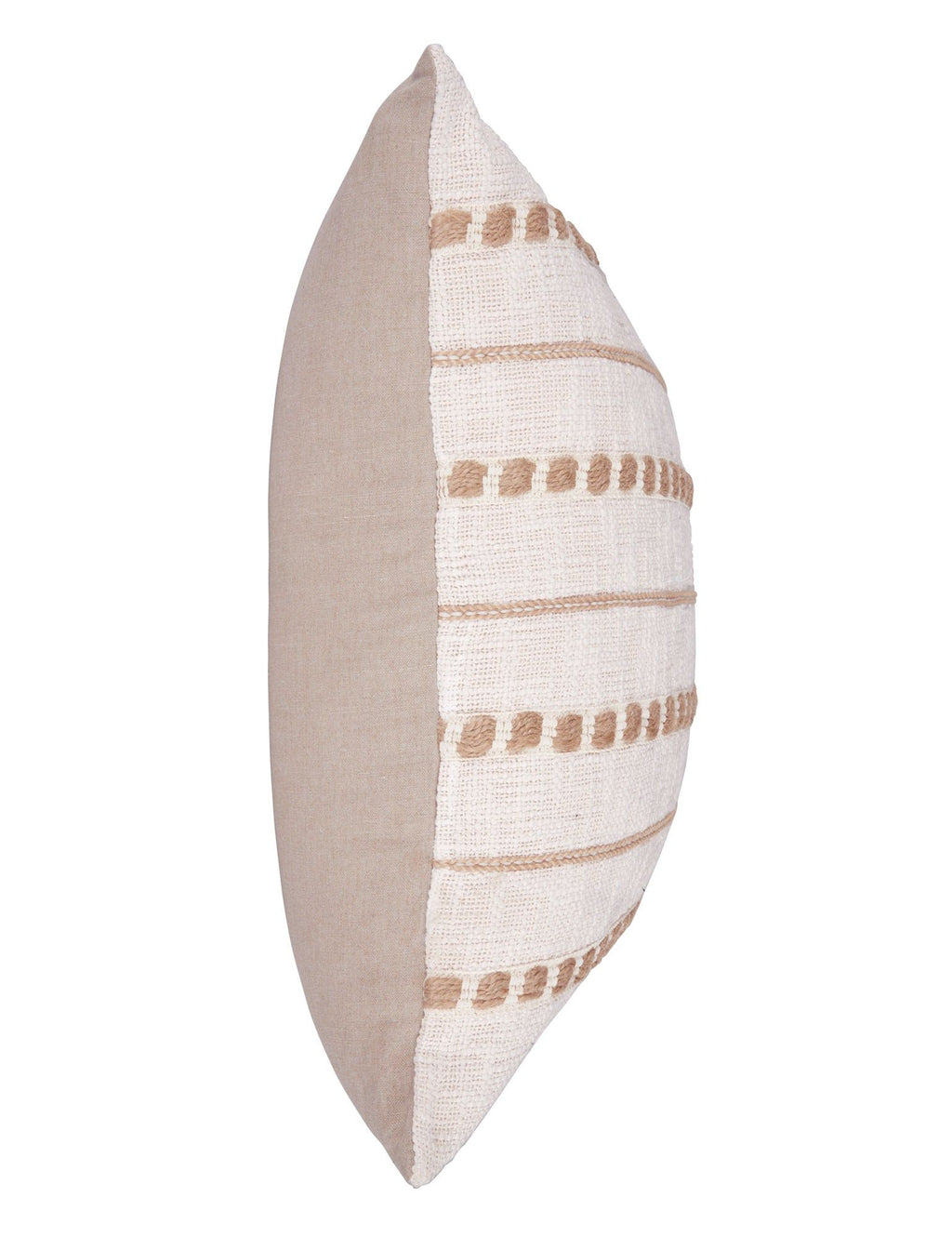 Lago - Pillow - Ivory / Natural