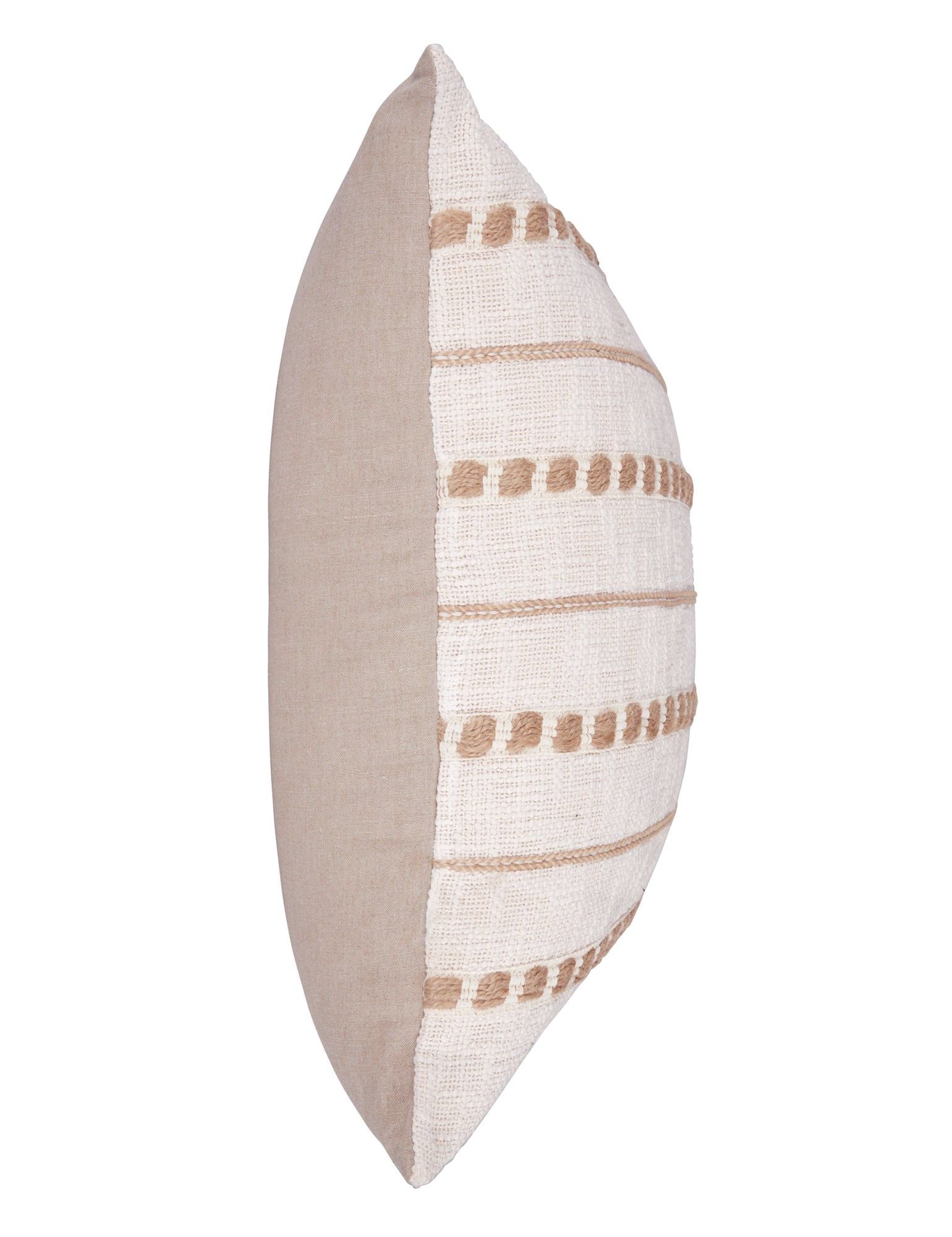 Lago - Pillow - Ivory / Natural