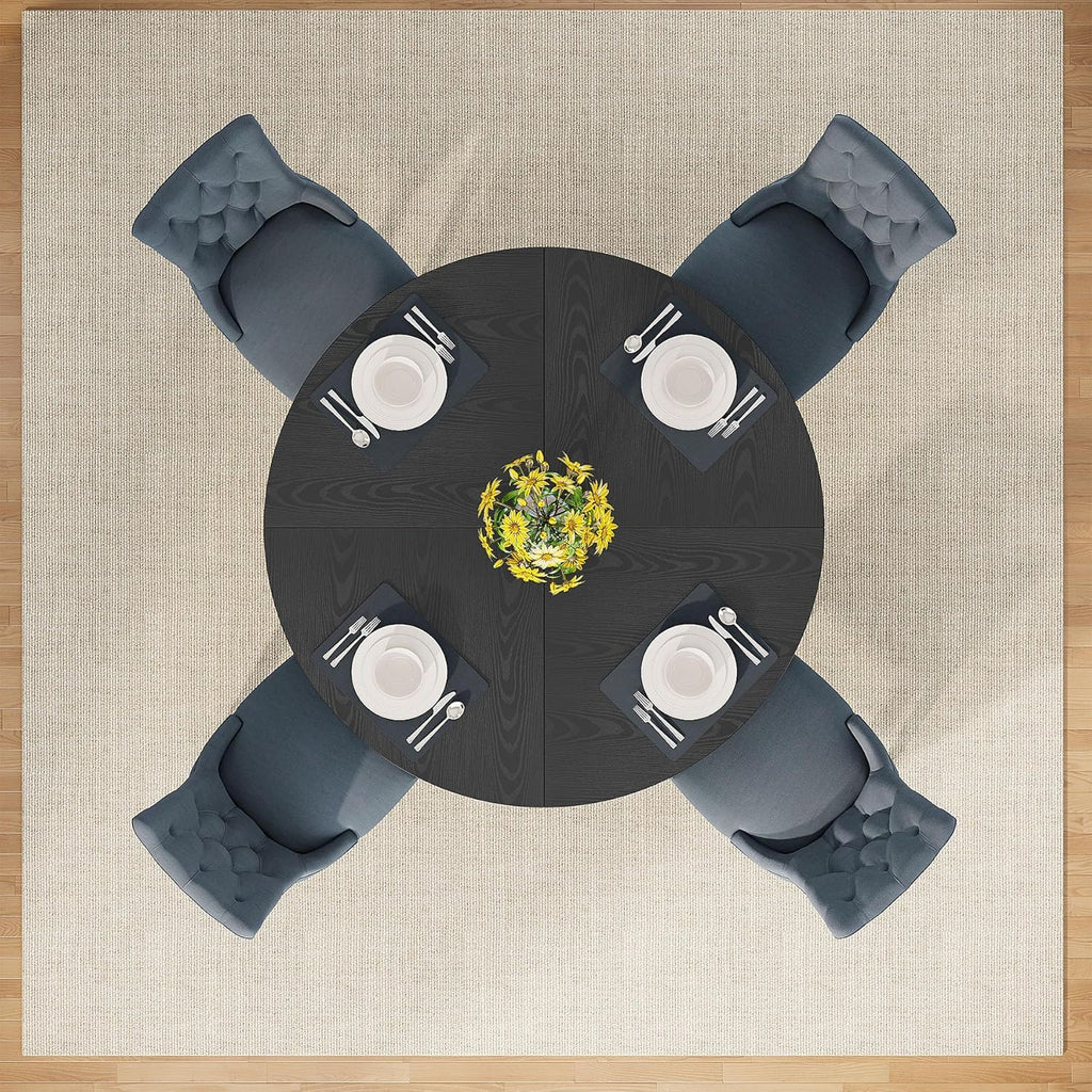 Round Dining Cross Base Kitchen Table