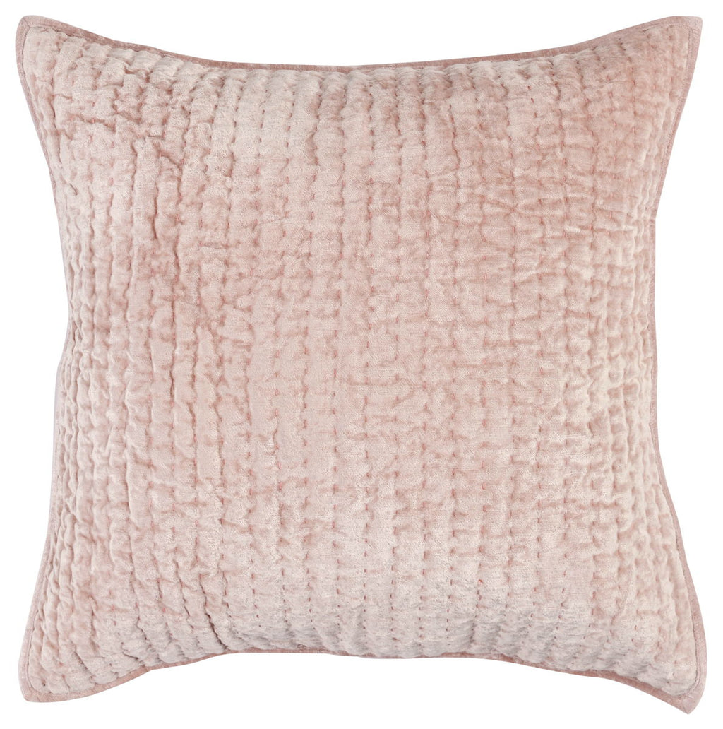 Bari - Velvet Sham - Bliss Pink