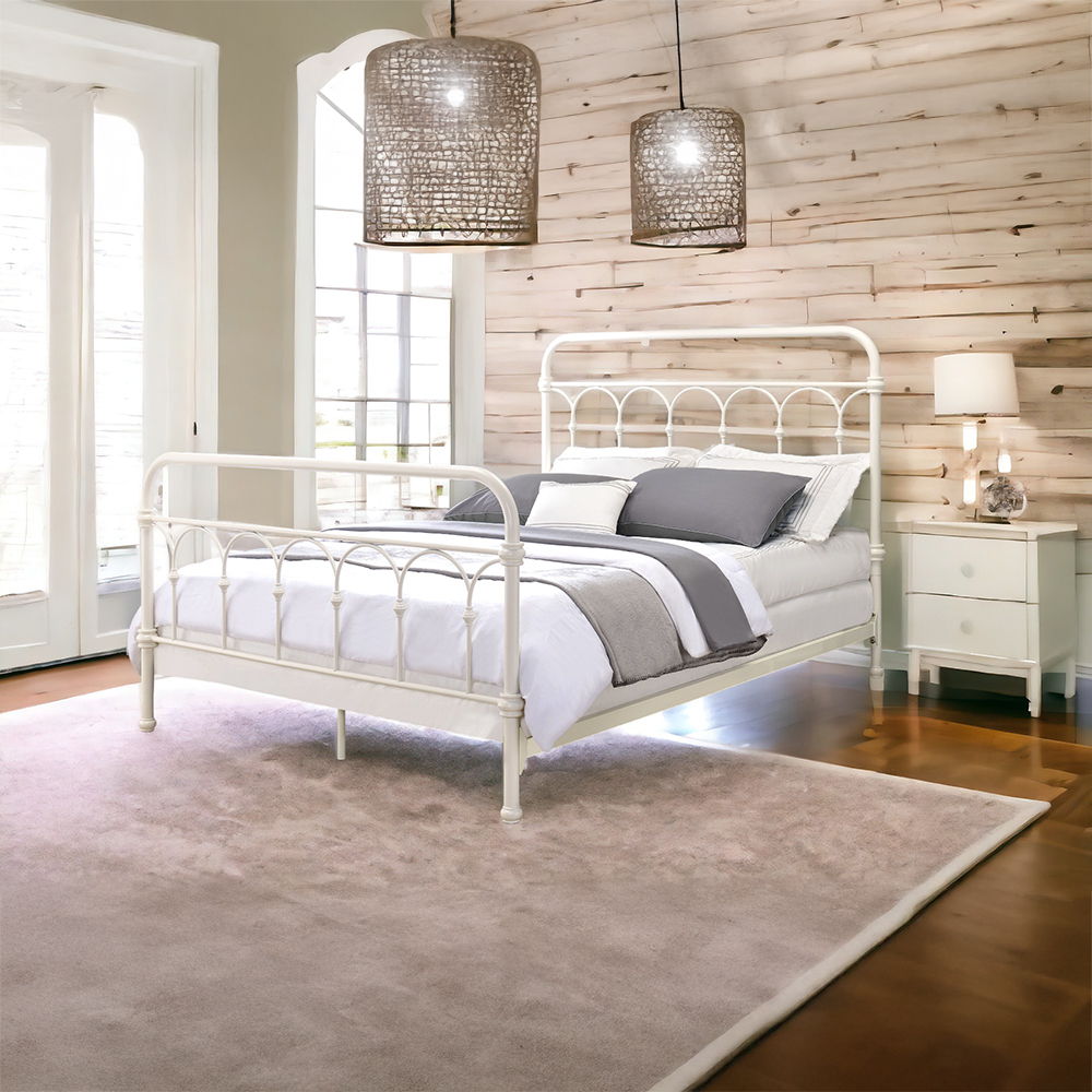 Citron - Full Bed - White