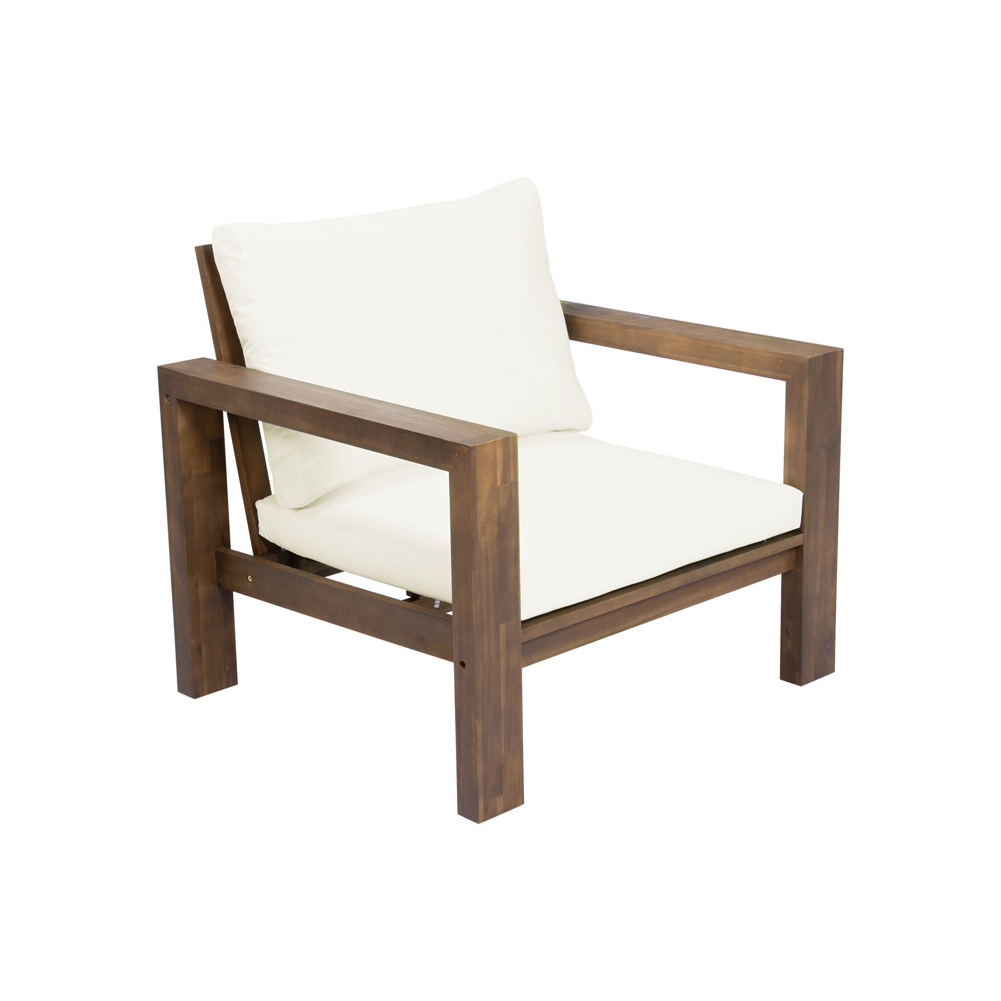Stylish Outdoor Chair Set With Cushions For Garden (Set of 2)