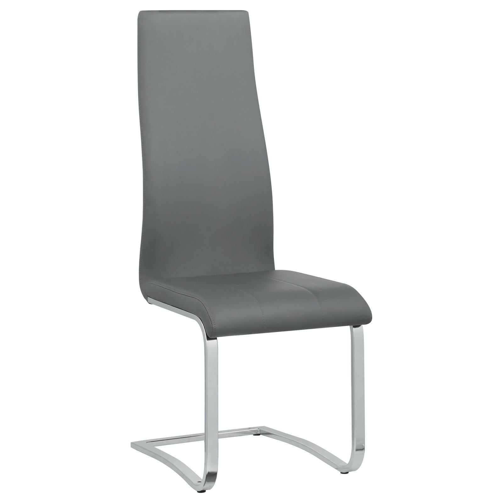 High Back Side Chairs Dining Chairs With Padded Upholstery (Set of 4)