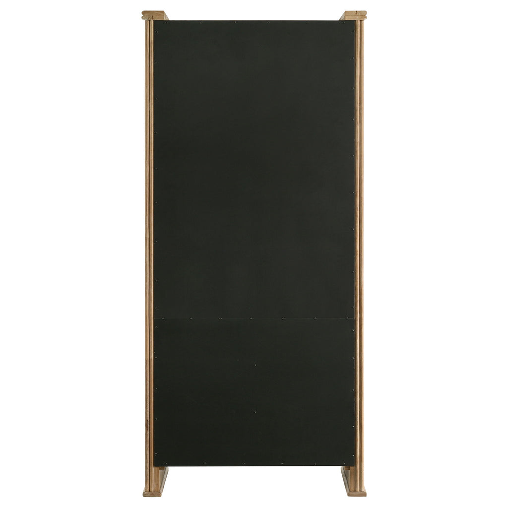 Dreydon - 4 Door Display Cabinet - Light Brown
