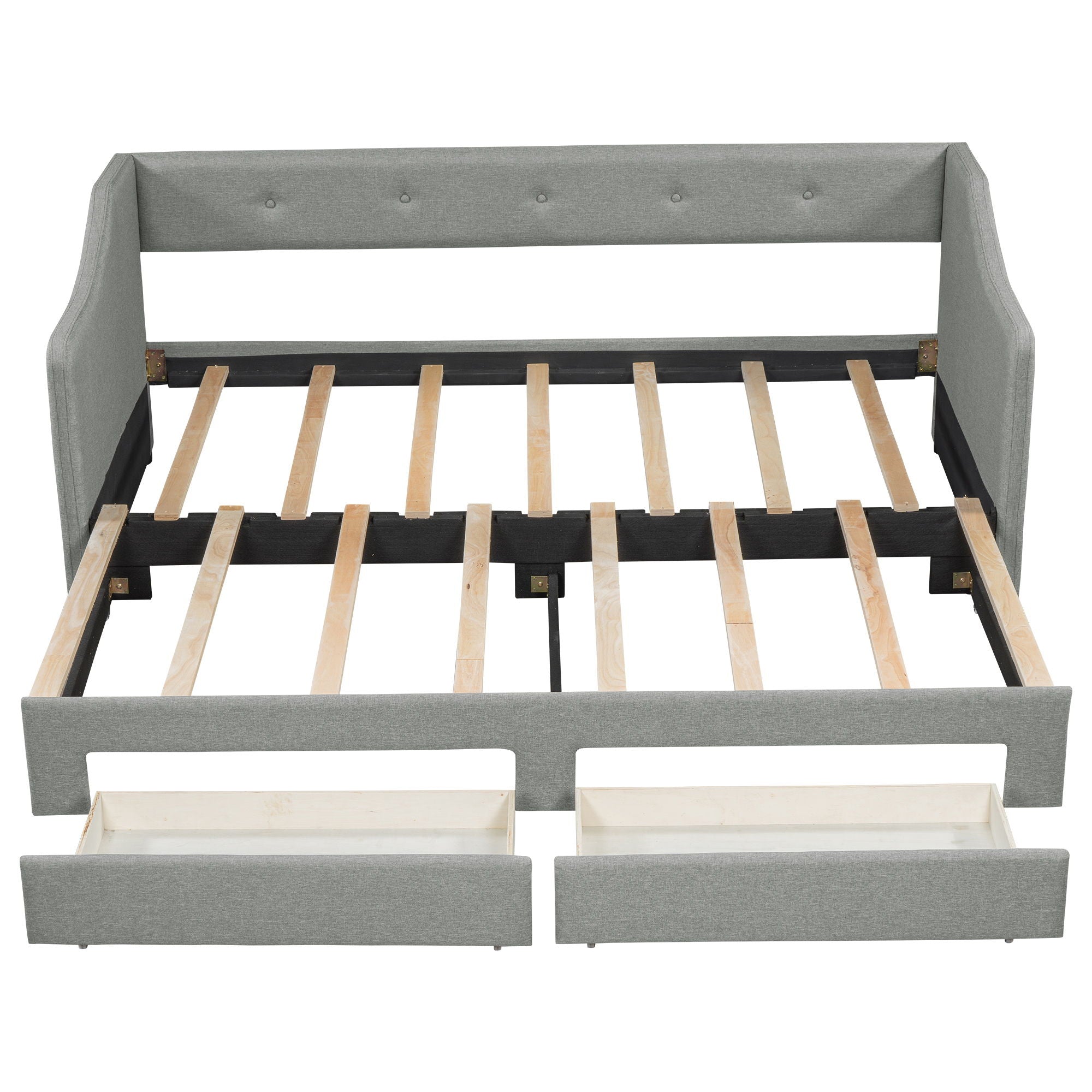 Upholstered Daybed With 2 Drawers