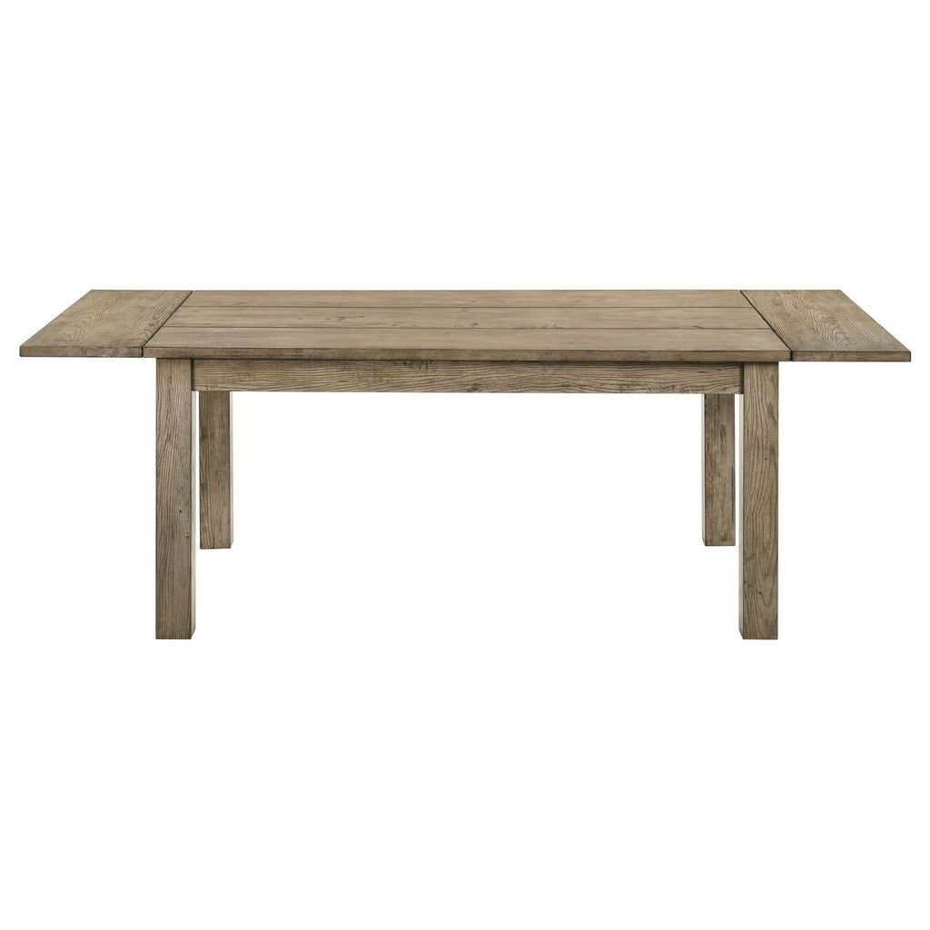 Cressley - 5 Piece Dining Set With Ladder Back Chairs - Light Oak