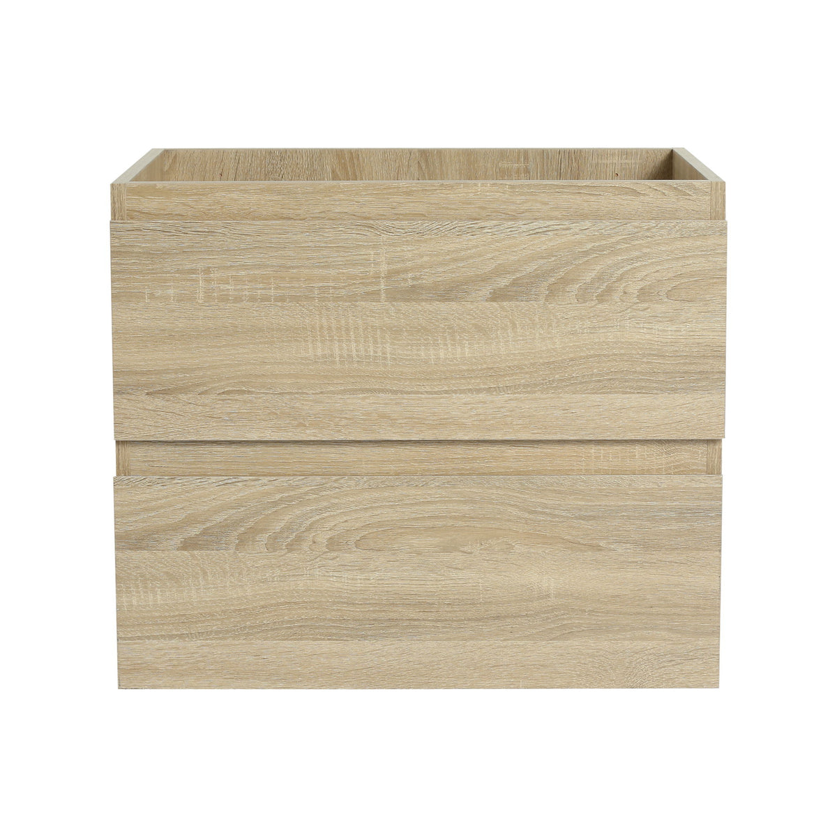 Wall Mounted Bathroom Vanity & Sink, 2 Soft Close Drawers
