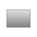 Rectangular Framed Bathroom Wall Mirror, Horizontal Or Vertical Mount