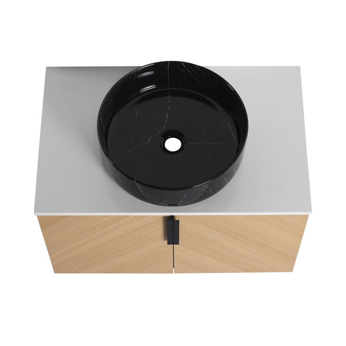 Wall Mounted Bathroom Vanity & Art Sink