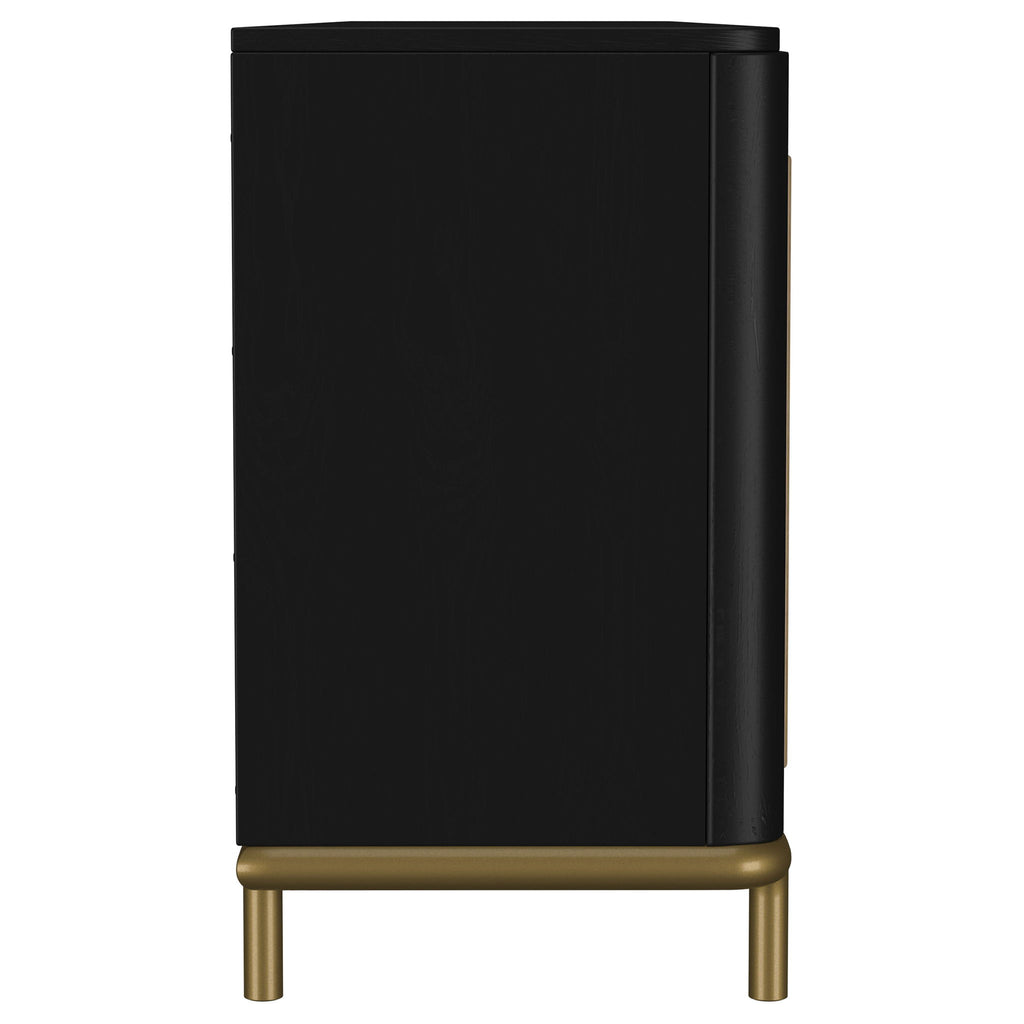 Benson - 2 Door TV Stand With Dual Drawers
