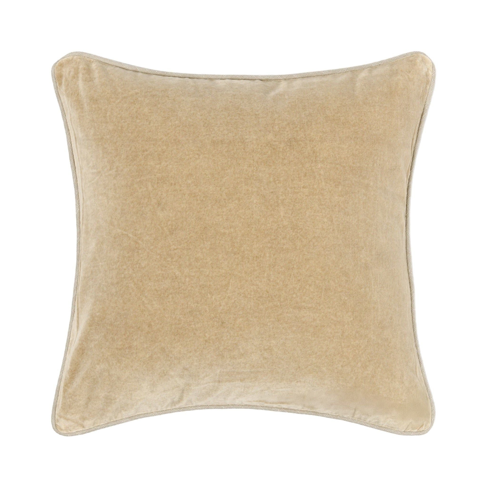 Heirloom Velvet - SLD Pillow - Wheat