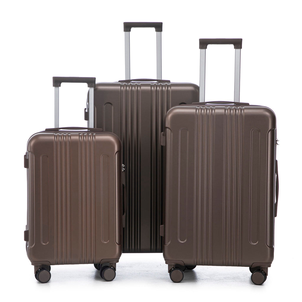 Spinner Luggage Set 20" / 24"/ 28", Lightweight Hard Shell With 360° Silent Wheels