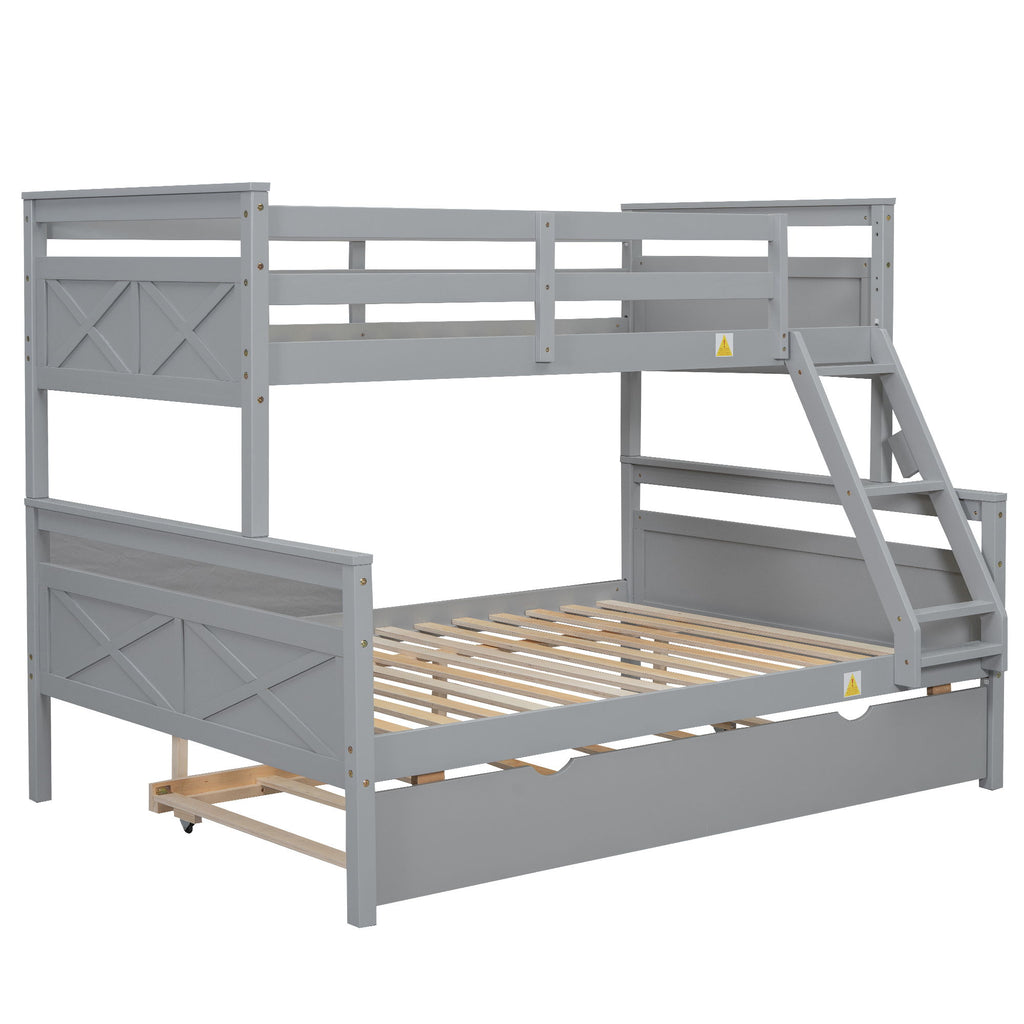 Bunk Bed & Ladder And Safety Guardrail