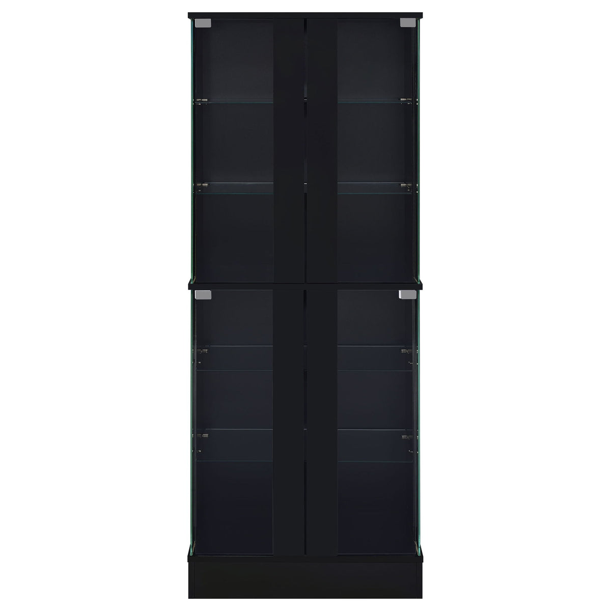 Gilbert - 4 Door LED Curio Display Cabinet