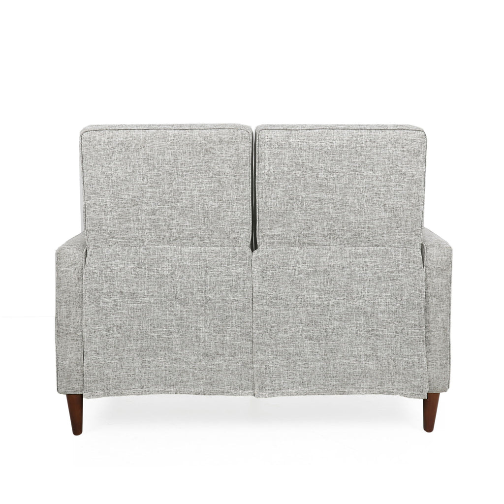 Manville - Contemporary Tufted Loveseat Pushback Recliner