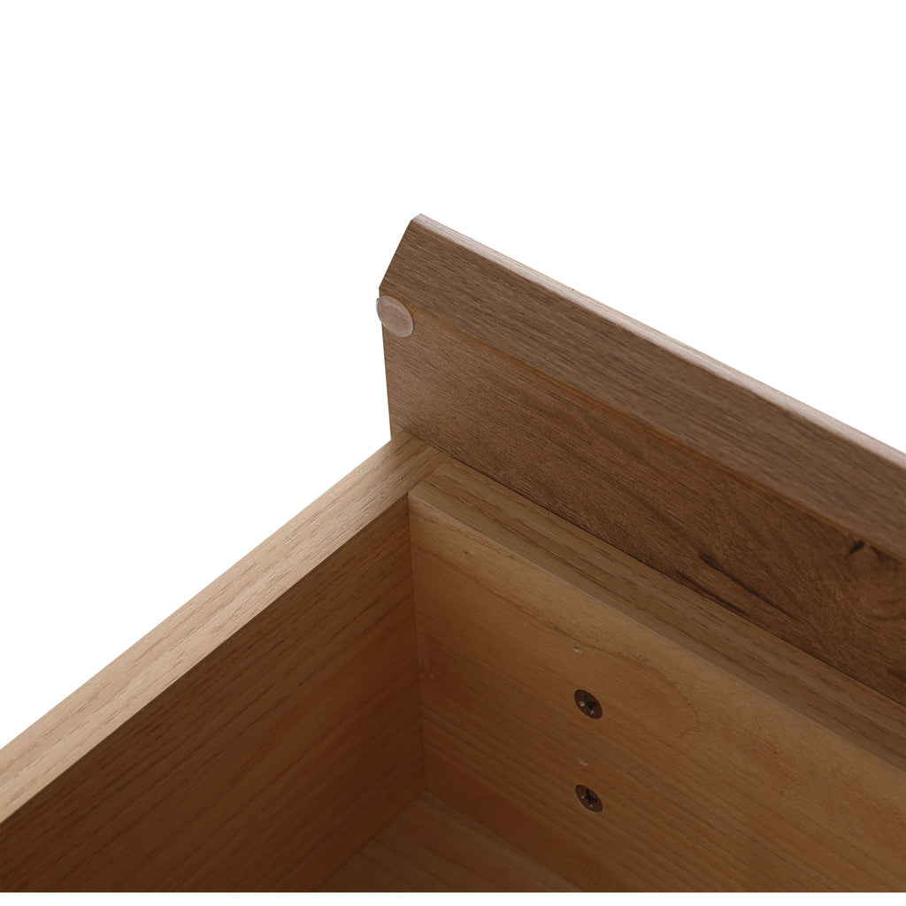 Modern Wall Mounted Bathroom Vanity With Resin Sink, Soft Close Drawer - Imitative Oak