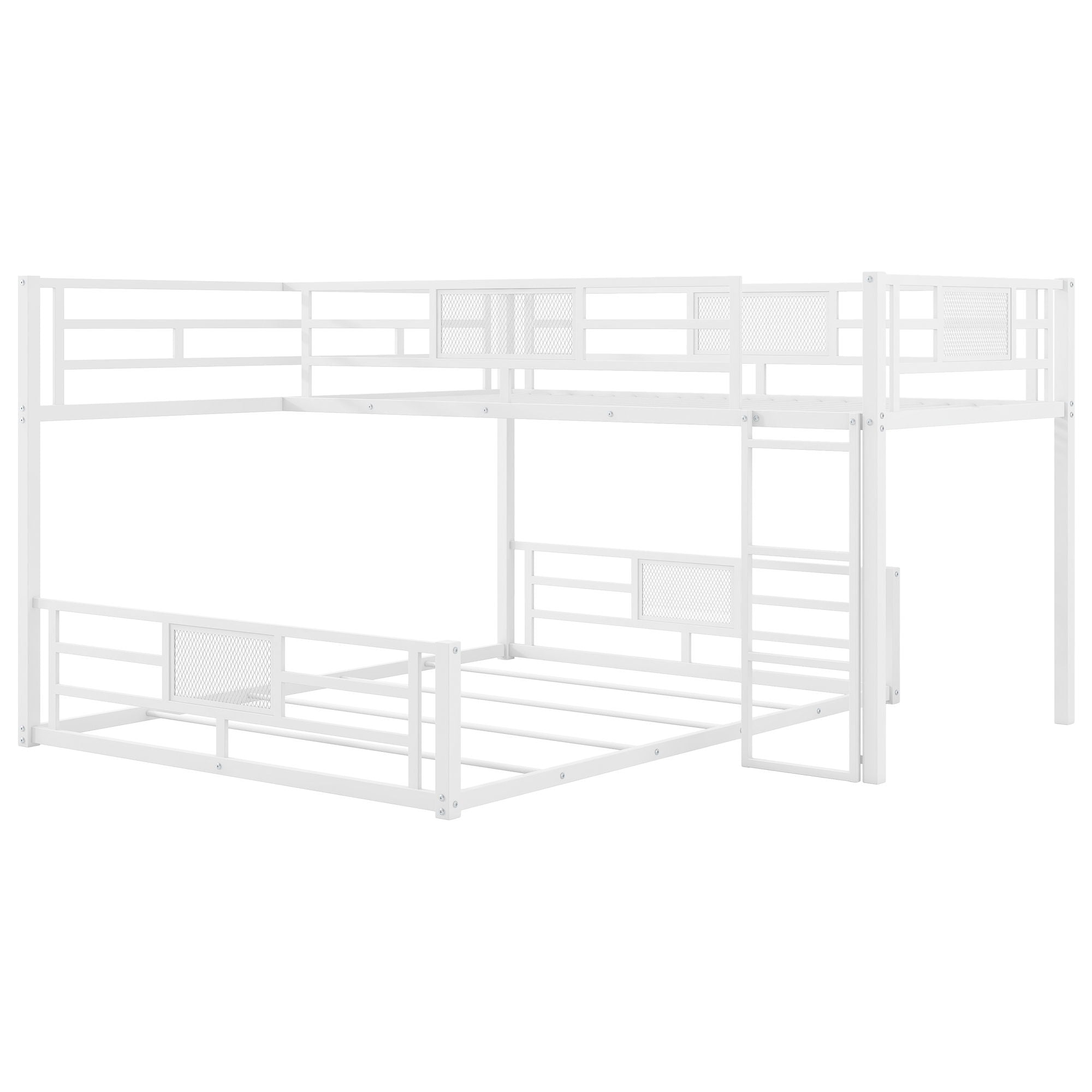 L-Shaped Bunk Bed & Safety Guaranteed