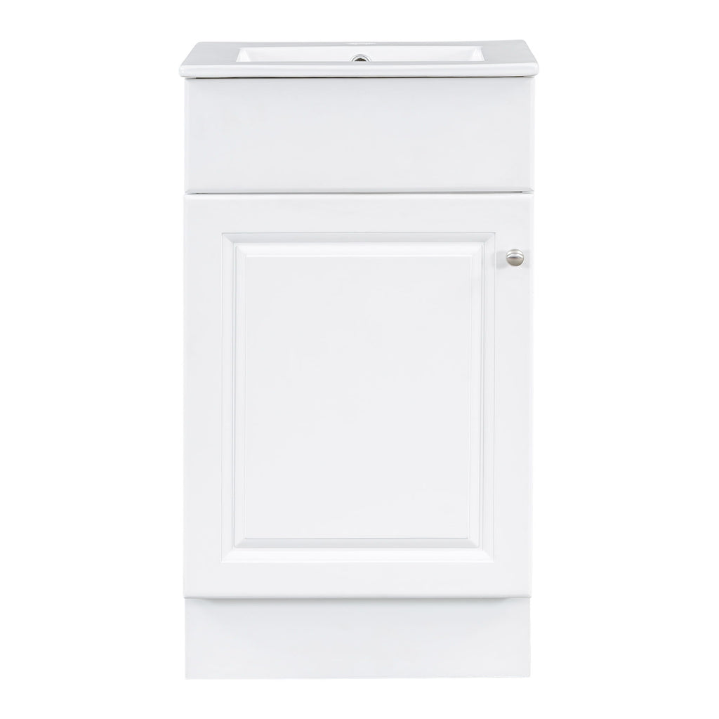 Bathroom Vanity With Sink, Cabinet With Adjustable Shelf