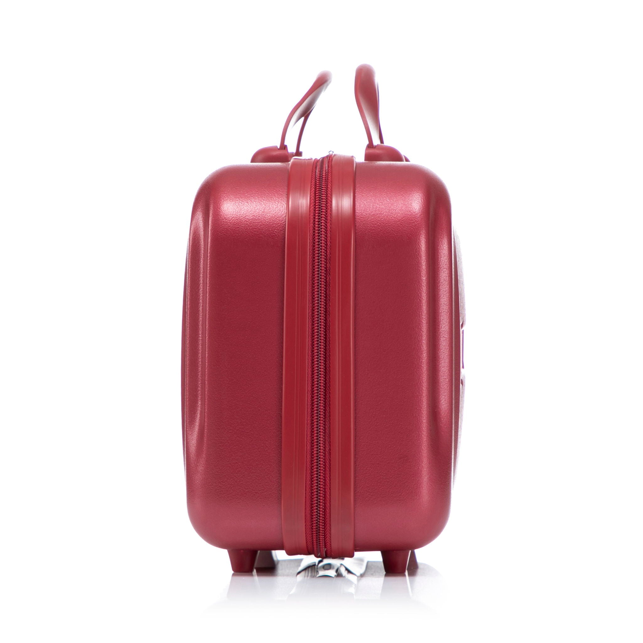 Luggage Set With Cosmetic Case, Combination Lock, Front Opening Design