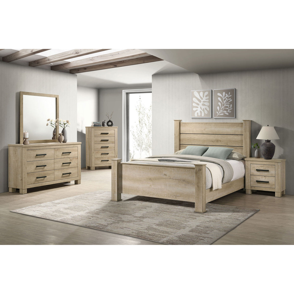 Sansome - Panel Bed