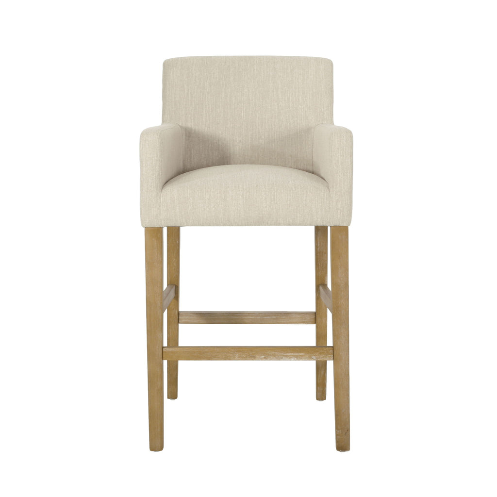 Serenitia - Upholstered Counter Chair With Straight Arm