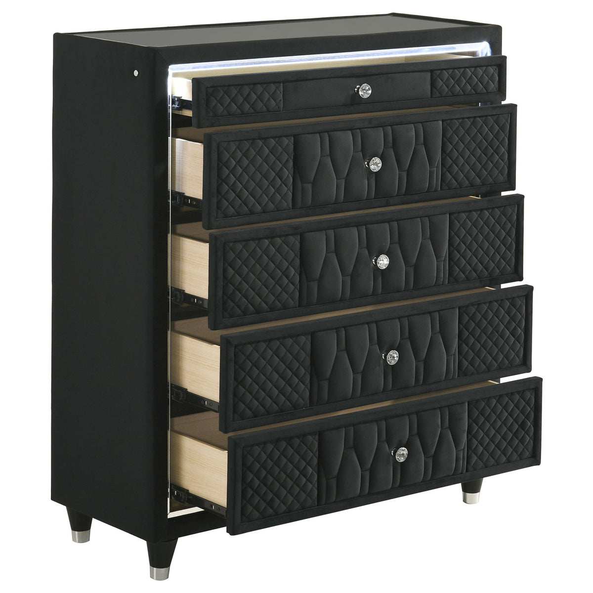 Mika - 5 Drawer LED Chest