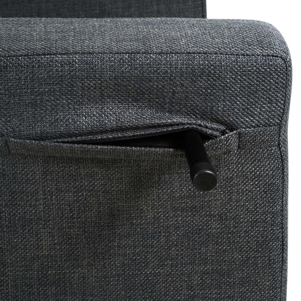 3 In 1 Foldable Chaise Lounge With Adjustable Backrest