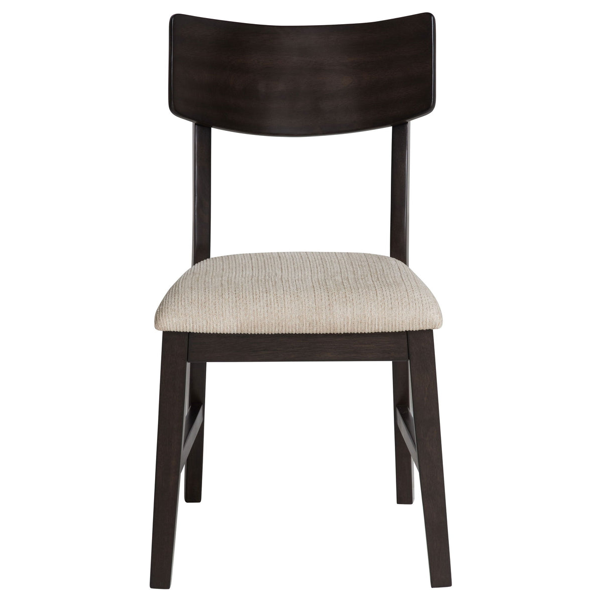 Jackie - 5 Piece Dining Set With Drop Leaf Table And Side Chairs - Dark Coffee