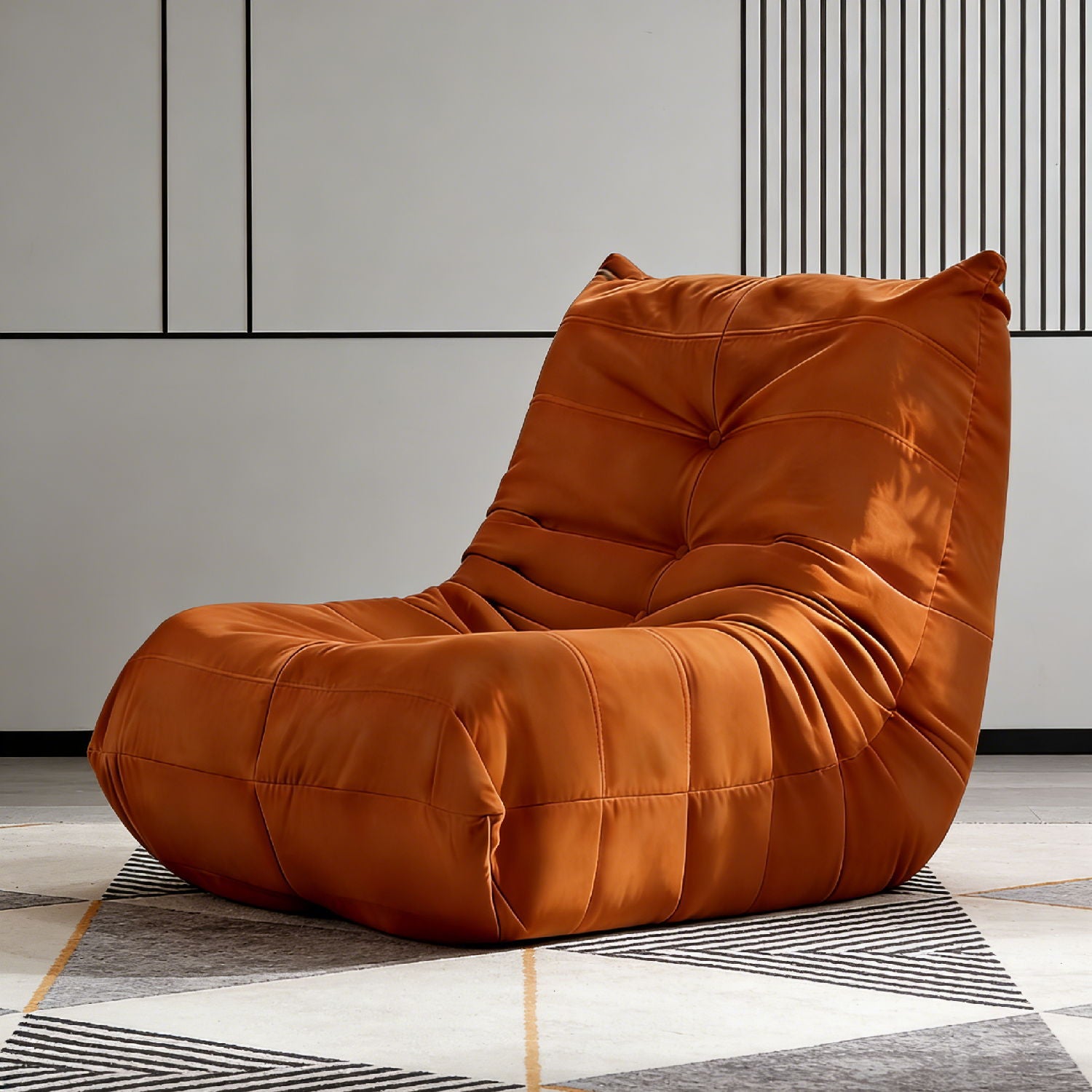 Luxury Accent Chair Button Tufted Detail, Living Room Furniture