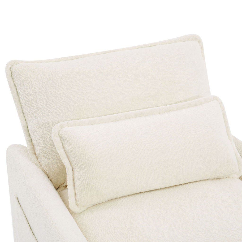 Modern Single Seat Accent Chair With Side Storage Pockets