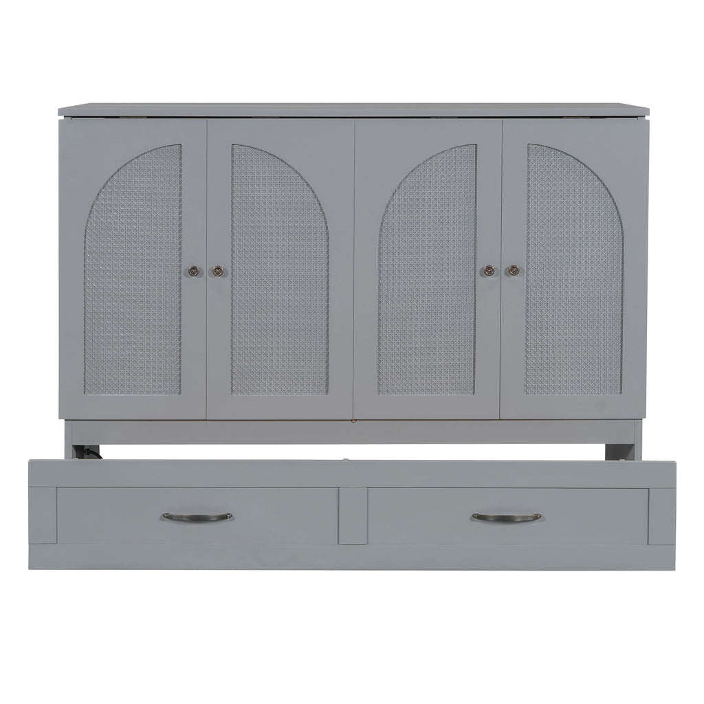 Murphy Bed With Large Drawers