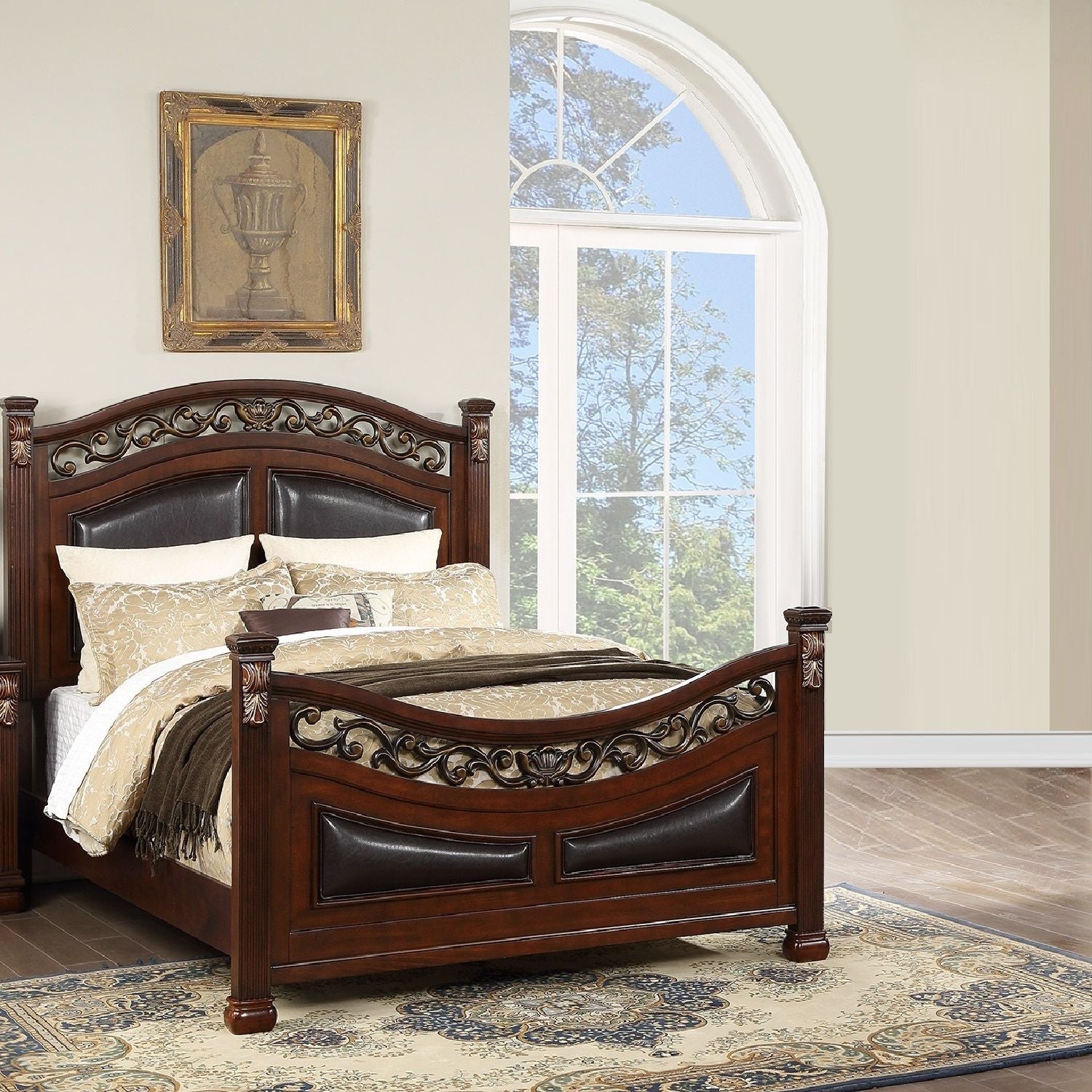 Bed Padded Headboard And Footboard