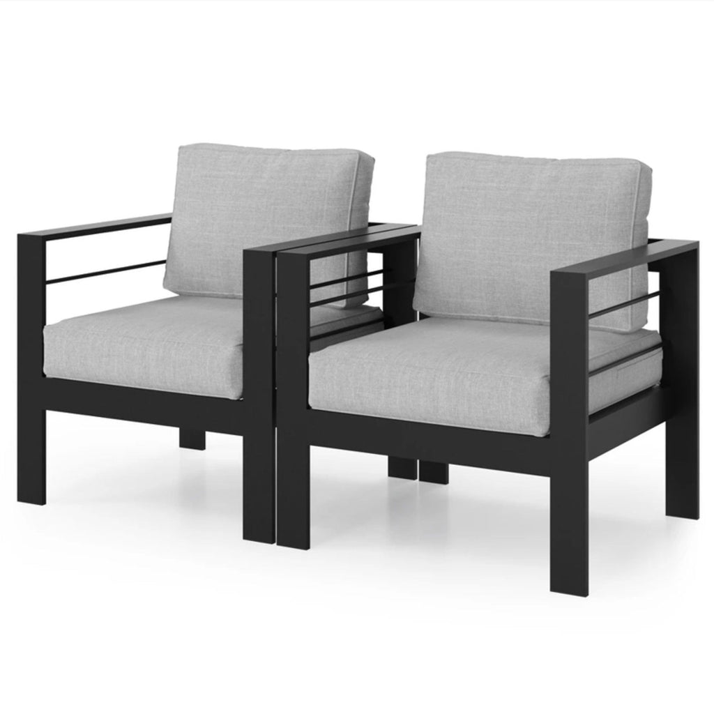 Outdoor Patio Set With All-Weather Thick Cushions