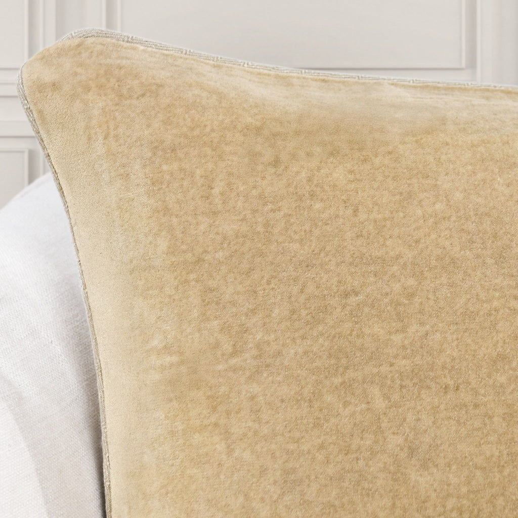 Heirloom Velvet - SLD Pillow - Wheat