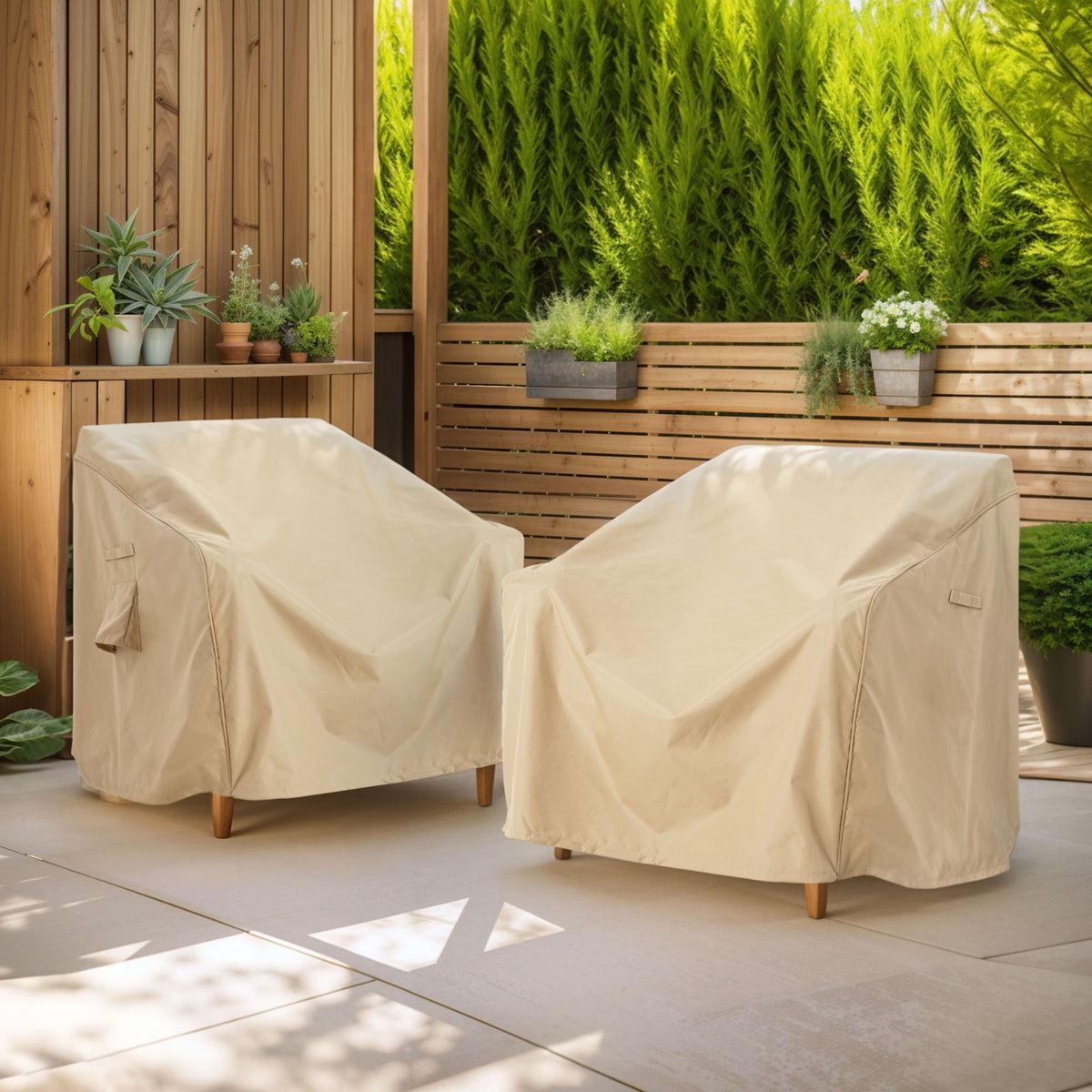 Shield - Outdoor Patio Club Chair Cover